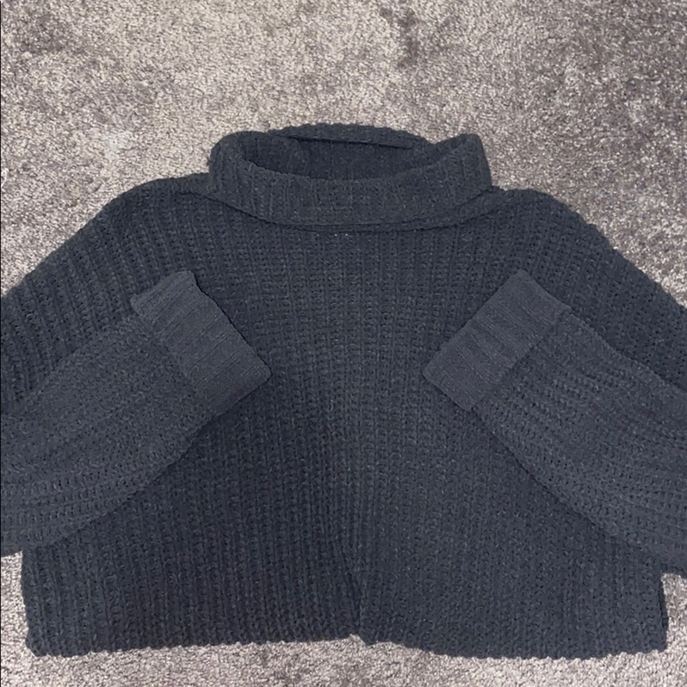 Cozy loose turtle neck sweater